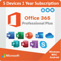 Microsoft Office 365 A3 Account Valid for 5 Devices 1 Year Microsoft Office 365 A3 Account Valid for 5 Devices 1 Year