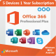 Microsoft Office 365 A3 Account Valid for 5 Devices 1 Year