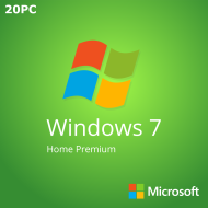 Windows 7 Home Premium SP1 20PC Windows 7 Home Premium SP1 20PC