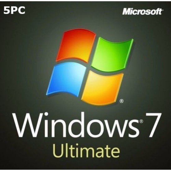Windows 7 Ultimate SP1 5PC [Retail Online]