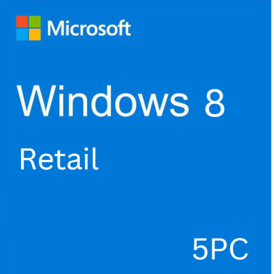 Windows 8 5PC [Retail Online]