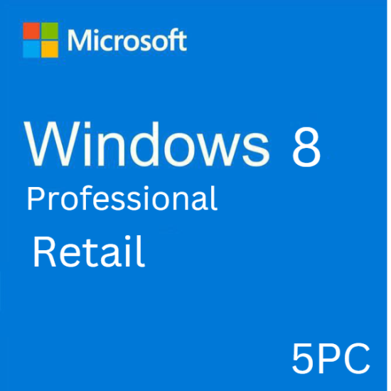 Windows 8 Pro 5PC [Retail Online]