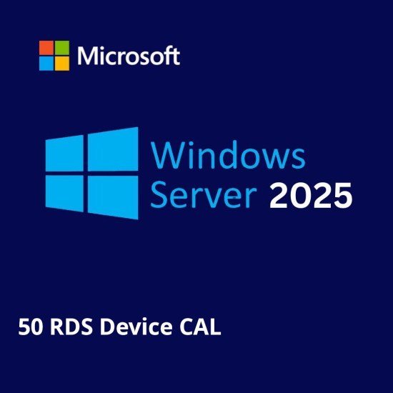 Windows Server 2025 Remote Desktop Services Device connections (50) CAL