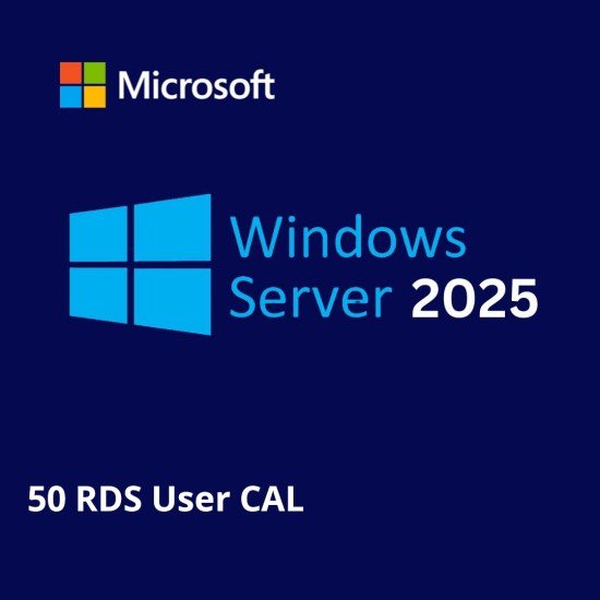 Windows Server 2025 Remote Desktop Services User connections (50) CAL