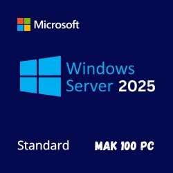 Windows Server 2025 Standard 100PC [MAK:Volume]