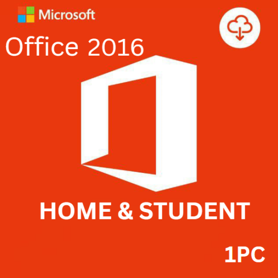 Office 2016 Home & Student 1PC [Activate by Phone]