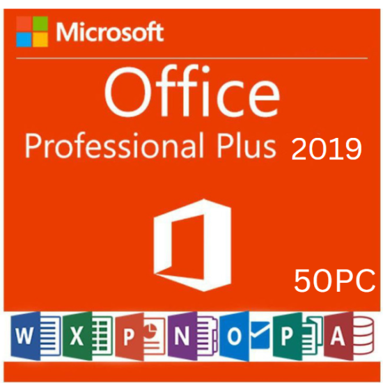 Office 2019 Pro Plus 50PC [Retail Online]