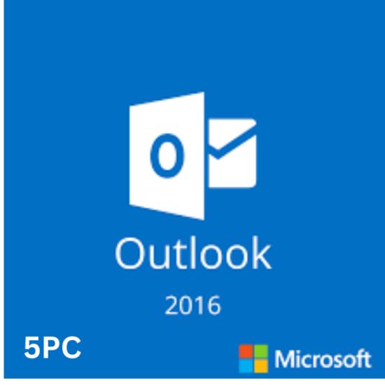 Outlook 2016 5PC [Retail Online]