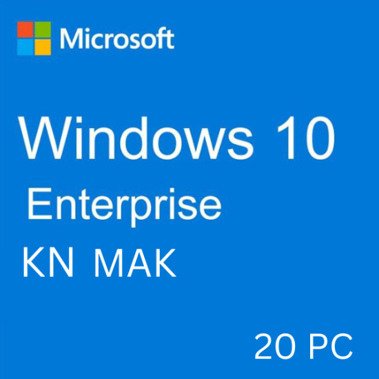 Windows 10 Enterprise 20PC KN [MAK:Volume]
