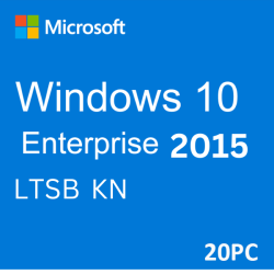 Windows 10 Enterprise LTSB 2015 KN 20PC Windows 10 Enterprise LTSB 2015 KN 20PC
