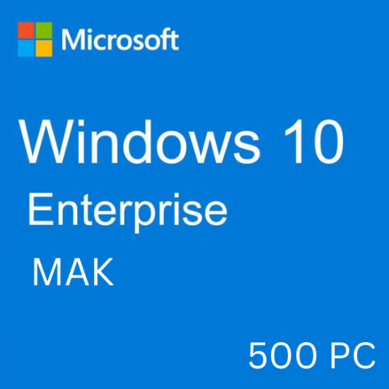 Windows 10 Enterprise 500PC [MAK:Volume]