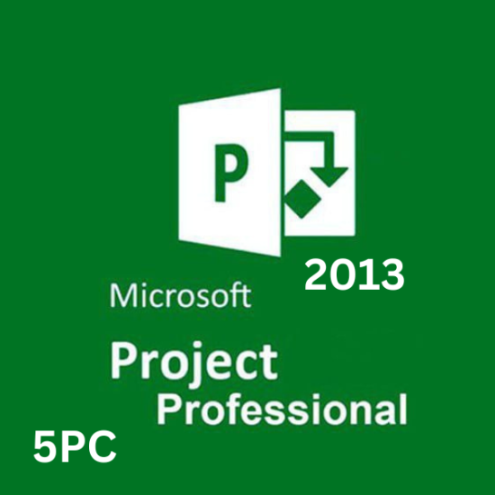 Project 2013 Professional 5PC [Retail Online]