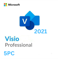 Visio 2021 Professional 5PC [Retail Online]