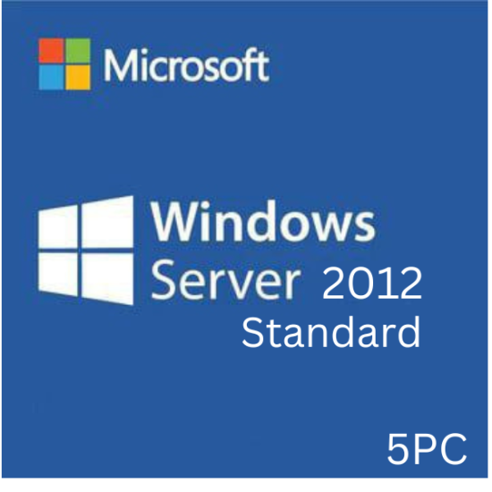 Windows Server 2012 Standard 5PC