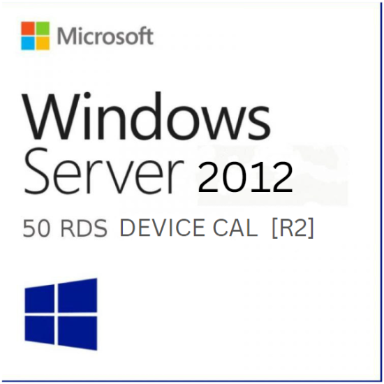 Windows Server 2012 R2 Remote Desktop Services Device connections (50) CAL