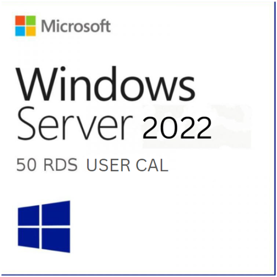Windows Server 2022 Remote Desktop Services User connections (50) CAL
