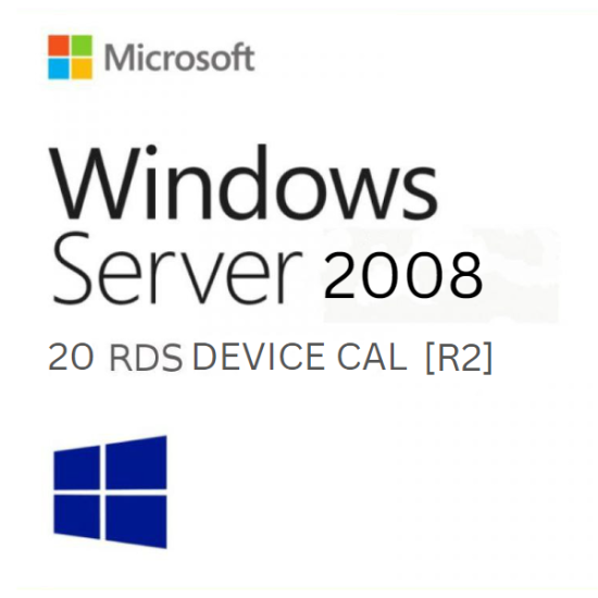 Windows Server 2008 R2 Remote Desktop Services Device connections (20) CAL