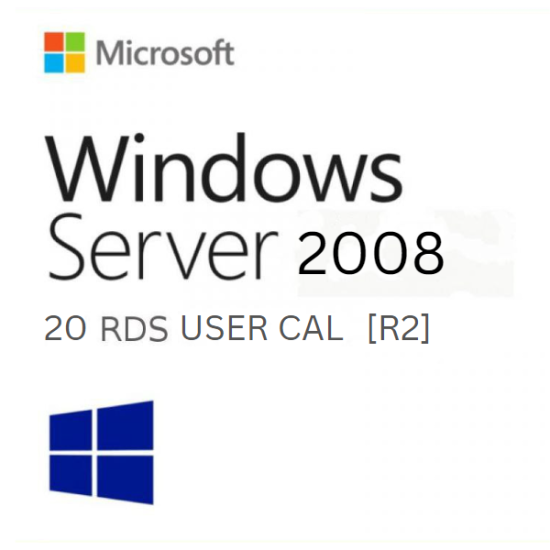 Windows Server 2008 R2 Remote Desktop Services User connections (20) CAL