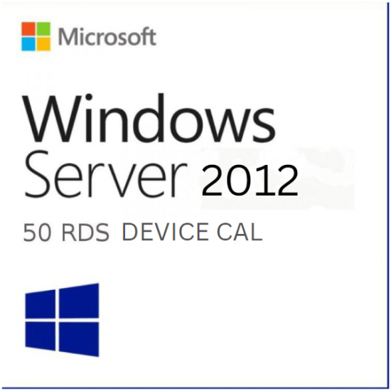 Windows Server 2012 Remote Desktop Services Device connections (50) CAL