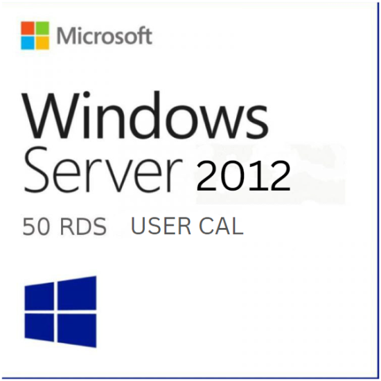 Windows Server 2012 Remote Desktop Services User connections (50) CAL
