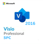 Visio 2016 Professional 5PC [Retail Online]