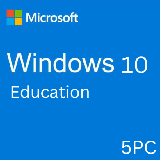 Windows 10 Education 5PC [Retail Online]